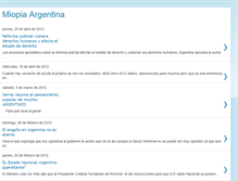 Tablet Screenshot of miopiaargentina.blogspot.com