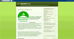 Desktop Screenshot of mevepet.blogspot.com
