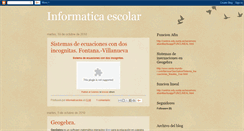 Desktop Screenshot of informaticacdos.blogspot.com