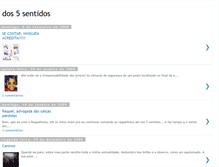Tablet Screenshot of dos5sentidoss.blogspot.com