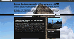 Desktop Screenshot of gam-montanhismo.blogspot.com