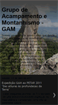 Mobile Screenshot of gam-montanhismo.blogspot.com