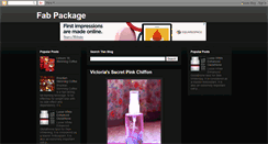 Desktop Screenshot of fabpackage.blogspot.com