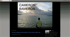 Desktop Screenshot of cameronryther.blogspot.com