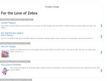 Tablet Screenshot of fortheloveofzebra.blogspot.com