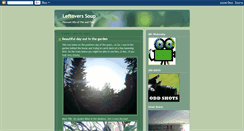 Desktop Screenshot of leftoverssoup.blogspot.com