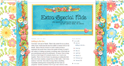 Desktop Screenshot of myextraspecialkid.blogspot.com