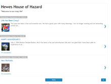 Tablet Screenshot of heweshouseofhazard.blogspot.com