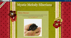 Desktop Screenshot of mysticmelodysiberians.blogspot.com