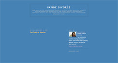 Desktop Screenshot of insidedivorce.blogspot.com