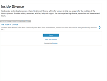 Tablet Screenshot of insidedivorce.blogspot.com