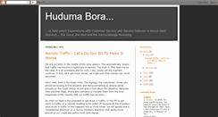 Desktop Screenshot of hudumabora.blogspot.com