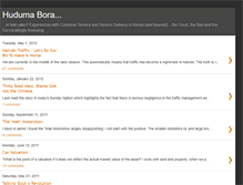 Tablet Screenshot of hudumabora.blogspot.com