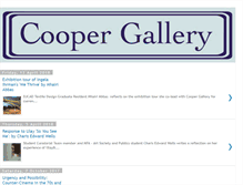 Tablet Screenshot of coopergallerynotes.blogspot.com