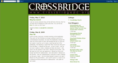 Desktop Screenshot of crossbridgepc.blogspot.com