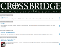 Tablet Screenshot of crossbridgepc.blogspot.com