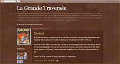 Desktop Screenshot of grande-traversee.blogspot.com