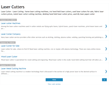 Tablet Screenshot of lasercutters.blogspot.com