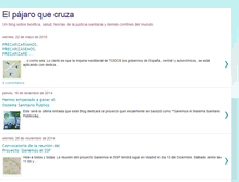 Tablet Screenshot of elpajaroquecruza.blogspot.com