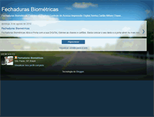 Tablet Screenshot of fechadurasbiometricas.blogspot.com