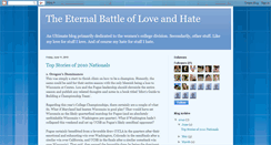 Desktop Screenshot of lovehateultimate.blogspot.com