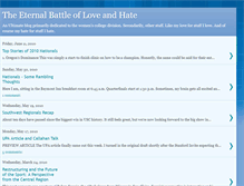 Tablet Screenshot of lovehateultimate.blogspot.com