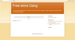 Desktop Screenshot of freeskinsgang.blogspot.com