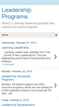 Mobile Screenshot of leadership-programs.blogspot.com