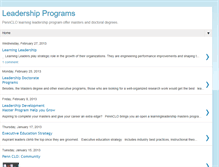 Tablet Screenshot of leadership-programs.blogspot.com