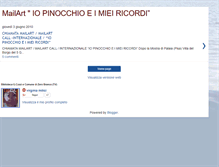 Tablet Screenshot of mailartpinocchio2.blogspot.com