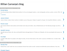 Tablet Screenshot of killian-carranza.blogspot.com