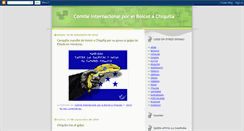 Desktop Screenshot of boicotchiquita.blogspot.com