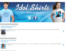 Tablet Screenshot of idolshirts.blogspot.com