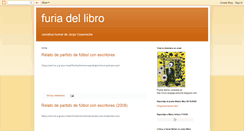 Desktop Screenshot of furiadellibro.blogspot.com