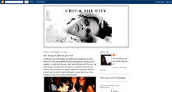 Desktop Screenshot of chicthecity.blogspot.com
