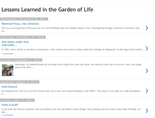 Tablet Screenshot of lessonslearnedinthegarden.blogspot.com