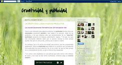 Desktop Screenshot of ansiadacreatividad.blogspot.com