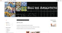 Desktop Screenshot of baudoarquiteto.blogspot.com