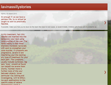 Tablet Screenshot of lavinassillystories.blogspot.com