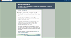 Desktop Screenshot of enterprisemashup.blogspot.com