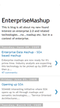 Mobile Screenshot of enterprisemashup.blogspot.com