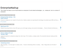 Tablet Screenshot of enterprisemashup.blogspot.com