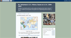 Desktop Screenshot of degaetano-ushistory.blogspot.com