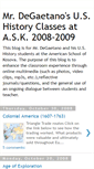 Mobile Screenshot of degaetano-ushistory.blogspot.com