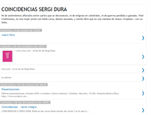Tablet Screenshot of coincidenciassergidura.blogspot.com