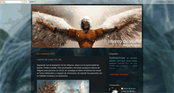 Desktop Screenshot of intentodevuelo.blogspot.com