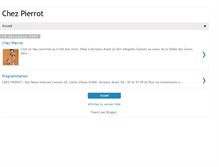 Tablet Screenshot of chezpierrotaccueil.blogspot.com