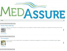 Tablet Screenshot of medassureservices.blogspot.com