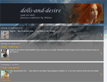 Tablet Screenshot of dolls-and-desire.blogspot.com