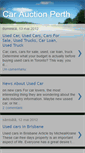 Mobile Screenshot of carauctionsperth.blogspot.com